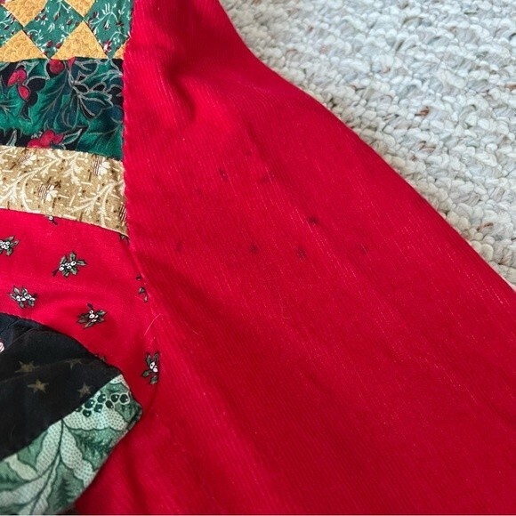 Vintage Calico Collectibles patchwork Christmas jacket - Picture 11 of 11